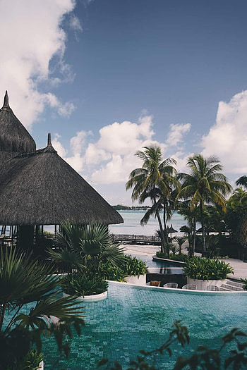 Mauritius, cloud, sky HD phone wallpaper