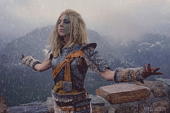 Mjoll The Lioness From Skyrim, cosplay, the-elder-scrolls-legends, 2018-games, games, artist, artwork, digital-art, girls HD wallpaper