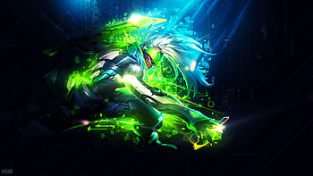... PROJECT: Ekko - DISRUPTION by AliceeMad HD wallpaper