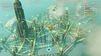 Bulwark: Falconeer Chronicles – Epic Sky City Scene, video game, Bulwark: Falconeer Chronicles HD wallpaper