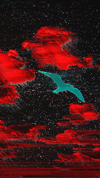 Glitch art expressions, Sony Xperia X, , Digital distortions HD phone wallpaper