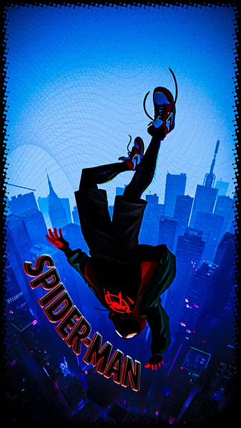 Miles Morales, into the spiderverse, comic book, spiderman, spider HD phone wallpaper