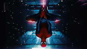 Upside Down Spider Man, spiderman, superheroes, ai, artwork, digital-art, deviantart HD wallpaper