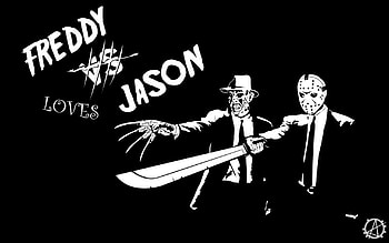 dark freddy vs jason freddy krueger jason voorhees Art HD wallpaper