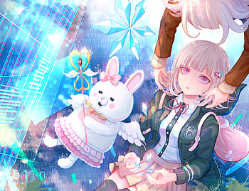 Nanami Chiaki, Nanami Chiaki, video game, Danganronpa 2: Goodbye Despair HD wallpaper