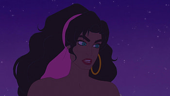 Esmeralda, Hunchback of Notre Dame, Animation, Disney art HD wallpaper