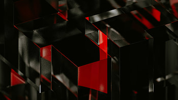 Black Red Square Rectangle, black, red, square, rectangle, abstract, artwork, art, digital-art, artist HD wallpaper