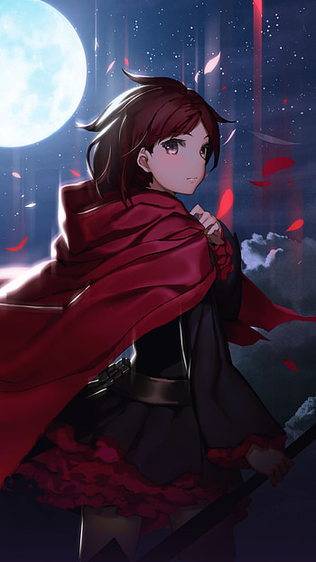 Ruby Rose, Anime Girls HD phone wallpaper