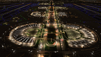 Dallas Fort Worth Airport, Flight Simulator HD wallpaper