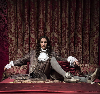 Versailles (2015), alexandrer vlahos, man, philippe, tv series, red, actor, versailles HD wallpaper
