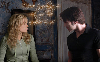 Sookie ~n~ Bill, sookie, bill, vampire, true blood HD wallpaper