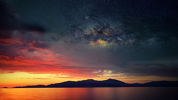 Island, island, nature, graphy, sky HD wallpaper