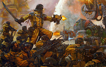 i cant go mentioning all these badasses without including the Armageddon Steel Legion, while they are not particularly as impressive as the others they are ... HD wallpaper