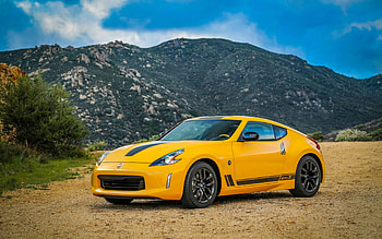 2018 Nissan 370Z Heritage Edition, nissan, 2018, yellow, cars HD wallpaper