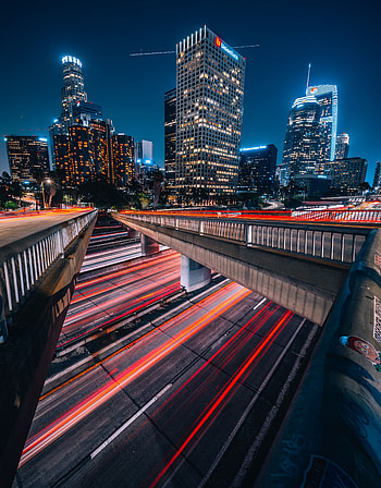 Cities, Architecture, Building, Night City, City Lights, Illumination, Lighting HD phone wallpaper