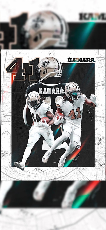 Alvin Kamara 41, sports_jersey, sports, football, running_back HD phone wallpaper