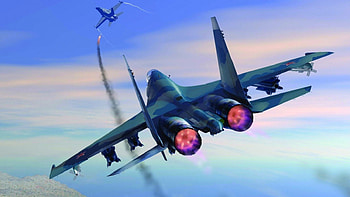 Battlefield, jet, game, air HD wallpaper