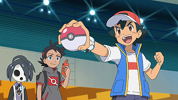Ash, Goh, and Allister Ready for Battle - Pokémon Ultimate Journeys, Goh (Pokémon), Ash Ketchum, Anime, Pokémon Ultimate Journeys: The Series HD wallpaper
