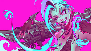 Jinx League Of Legends Fanart, jinx-league-of-legends, league-of-legends, games, artstation HD wallpaper