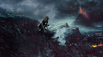 The Two Towers, Gollum, Ultra HD wallpaper