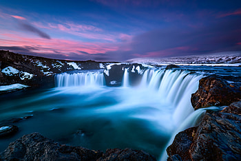 Dreamy Waterfall , waterfall, nature, dreamy HD wallpaper