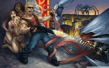Duke Nukem Forever, sexy, hot, fight, duke, adventure, action, video game, duke nukem, girls, funny HD wallpaper