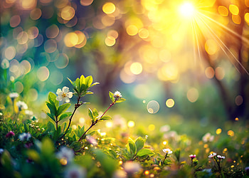 Sunlit Blossoms in a Bokeh Wonderland, flower, nature, blossom, bokeh, sunlight HD wallpaper