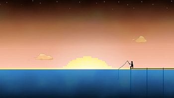 8 Bit Minimalism, minimalism, artist, 8-bit HD wallpaper