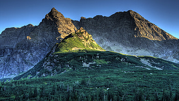 Landscape, Mountains HD wallpaper