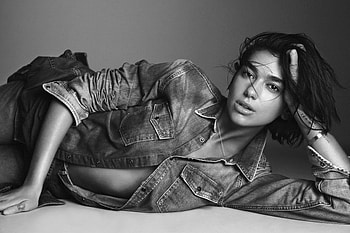 Dua Lipa, Music, Monochrome HD wallpaper