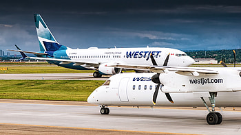 WestJet Canada, Nepal aviation HD wallpaper