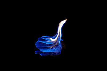 Fire, Dark, Flame, Close-Up HD wallpaper