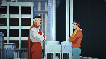 Invincible TV Show Ultra - Mark Grayson & Nolan Grayson Face-Off, TV Show, Invincible, Mark Grayson, Nolan Grayson HD wallpaper