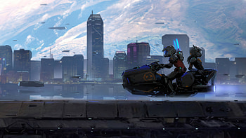 Star City In Driving , artist, artwork, digital-art, artstation HD wallpaper