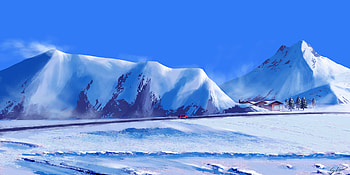 Winter Journey , winter, artist, artwork, digital-art, artstation HD wallpaper
