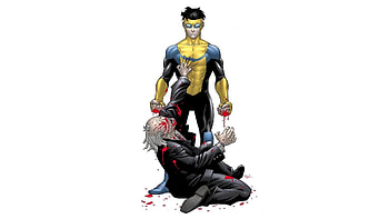 Invincible, Vibrant , Hero's journey, Captivating storytelling HD wallpaper