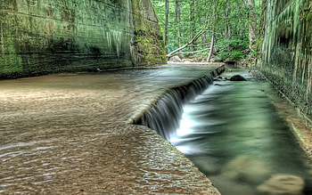 Nature, Rivers, Stones, Walls, Jungle HD wallpaper