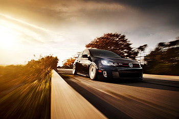 Speed, Golf GTI HD wallpaper