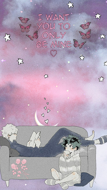 BakuDeku, midoriya, katsuki, mha, yaoi, bnha, anime HD phone wallpaper