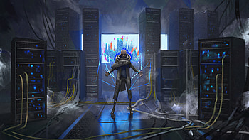 Hack The World , artist, artwork, artstation HD wallpaper