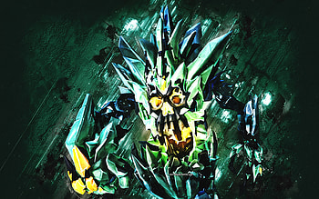 Kelvin, Battleborn, turquoise stone background, Battleborn characters, Kelvin character, grunge art, Kelvin Battleborn HD wallpaper