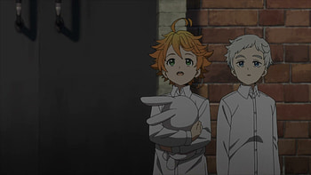 Yakusoku no Neverland , Anime thriller, Dystopian society, Smart and resourceful characters HD wallpaper