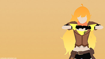 ... RWBY Yang Xiao Long (Minimalist ) by ArcheoAlex HD wallpaper