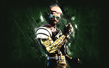 Fortnite Major Lazer Skin, Fortnite, main characters, green stone background, Major Lazer, Fortnite skins, Major Lazer Skin, Major Lazer Fortnite, Fortnite characters HD wallpaper