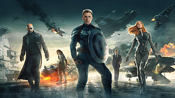 Marvel Live-action Movies captain america winter soldier and background HD wallpaper