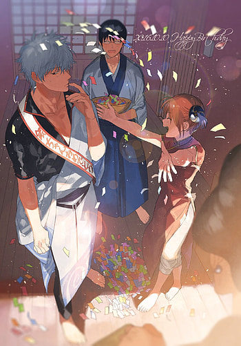 Gintama Kagura, Shimura Shinpachi HD phone wallpaper