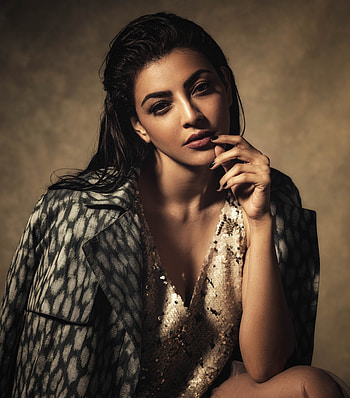 Kajal, hair, lip HD phone wallpaper