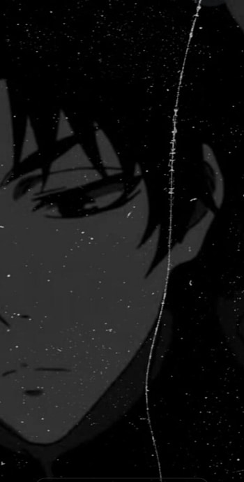 Darkness inside, sad, anime HD phone wallpaper