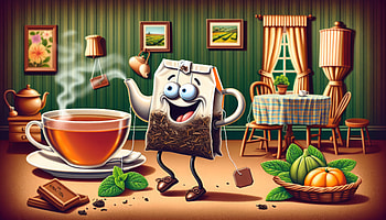 Charming Earl Grey Tea for Tea Enthusiasts, earl grey tea, tea, animated character, cozy interior, teapot HD wallpaper