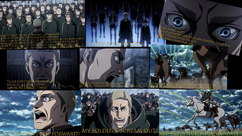 My soldiers rage!, Erwin Smith, Attack on Titan, Beast Titan HD wallpaper